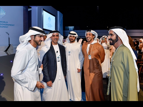  صاحب السمو الشيخ محمد بن راشد آل مكتوم-أخبار-محمد بن راشد يحضر جلسة سيف بن زايد في القمة العالمية للحكومات 2017