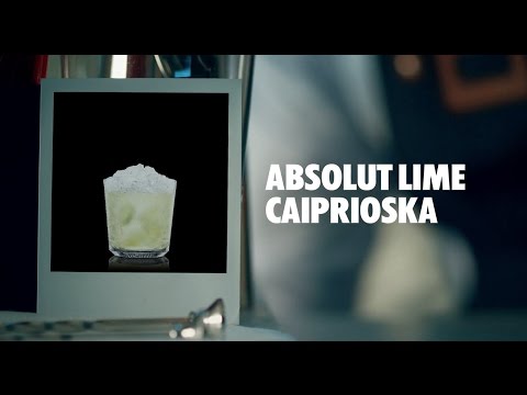 ABSOLUT LIME CAIPRIOSKA DRINK RECIPE - HOW TO MIX