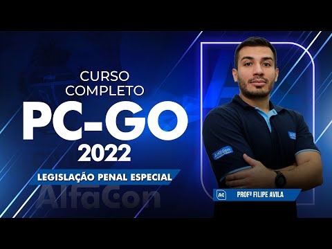 Curso Completo PC GO 2022 - Legislação Penal Especial - AlfaCon