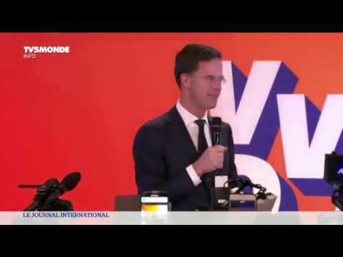 Pays-Bas : Mark Rutte salue une victoire "contre le populisme"
