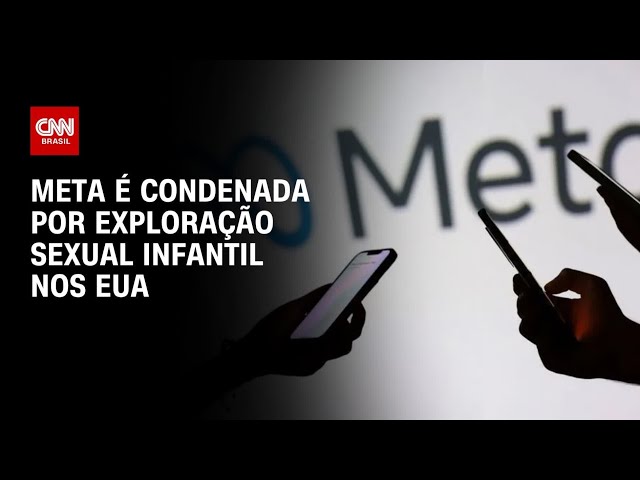 Meta é condenada a pagar US$ 375 milhões por exploração sexual infantil nos EUA | CNN PRIME TIME