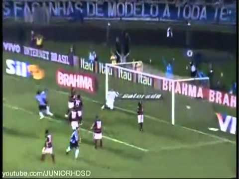Grêmio 2X2 Flamengo Gols 22/09/2010 Brasileirão 2010