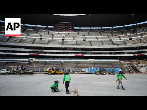 See inside the remodel of Azteca Stadium in Mexico for 2026 FIFA World Cup
