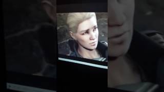 Mortal kombat xl Cassie cage think Sonya blade is dead,cause she sleep with her eyes open