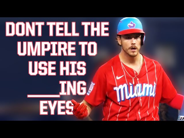 Anderson tells the ump to use his eyes, a breakdown