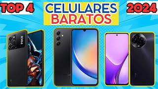 ✅ Top 4 Celulares Baratos em 2024 | Melhores Celulares