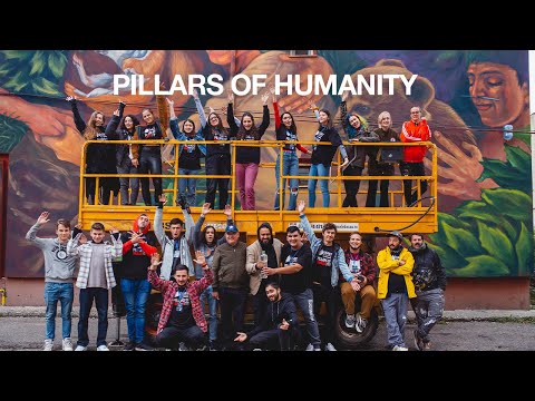 ZIDART - PILLARS OF HUMANITY Official Movie 2021 | Bacau Street Art Festival | Romania