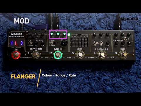 Гитарный процессор эффектов MOOER BLACK TRUCK - фото 2 - id-p2529998886