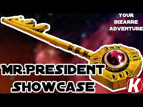 Mr. President Showcase - Your Bizarre Adventure Roblox