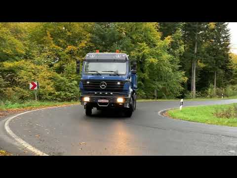 Mercedes Benz 2544 SK, Baustellenfahrzeug mit Meiller Kipper