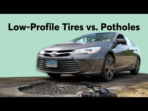 Low-Profile Tires vs. Potholes | Consumer Reports