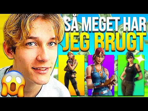 SÅ MANGE PENGE HAR JEG BRUGT PÅ FORTNITE..