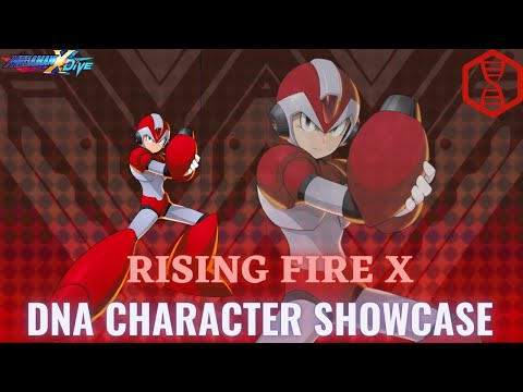 RISING FIRE X | DNA CHARACTER SHOWCASE | MEGAMANXDIVE
