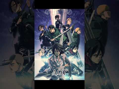 TOP 6 ANIME MUST WATCH #anime #shorts #viral