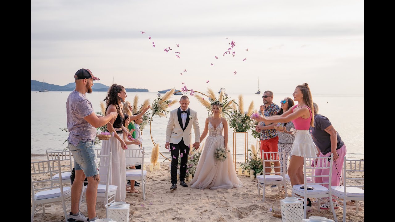 Best beach wedding on Phuket by Wedding Planner Bespoke Experiences