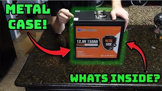 Eco-Worthy 150ah Lifepo4 Battery Review! Metal case, Bluetooth Bms
