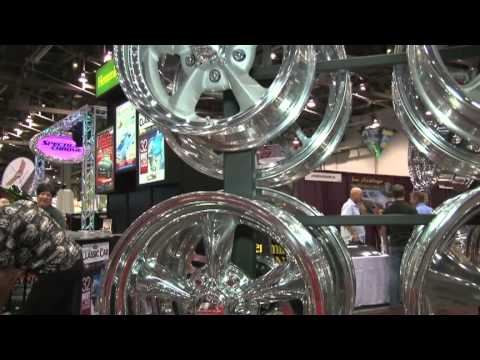 StreetlegalTV.com - SEMA 2010 Billet Specialties Wheels Hinges and Steering Wheels