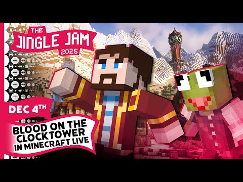 The Library with One Page - Blood on the Clocktower in Minecraft Live | Jingle Jam 2025 Day 4