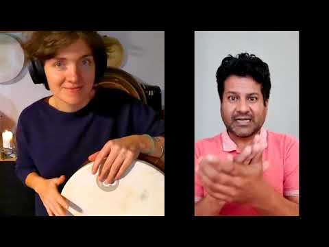 #percussion #shorts 12 - rhythm translation #solkattu #framedrum