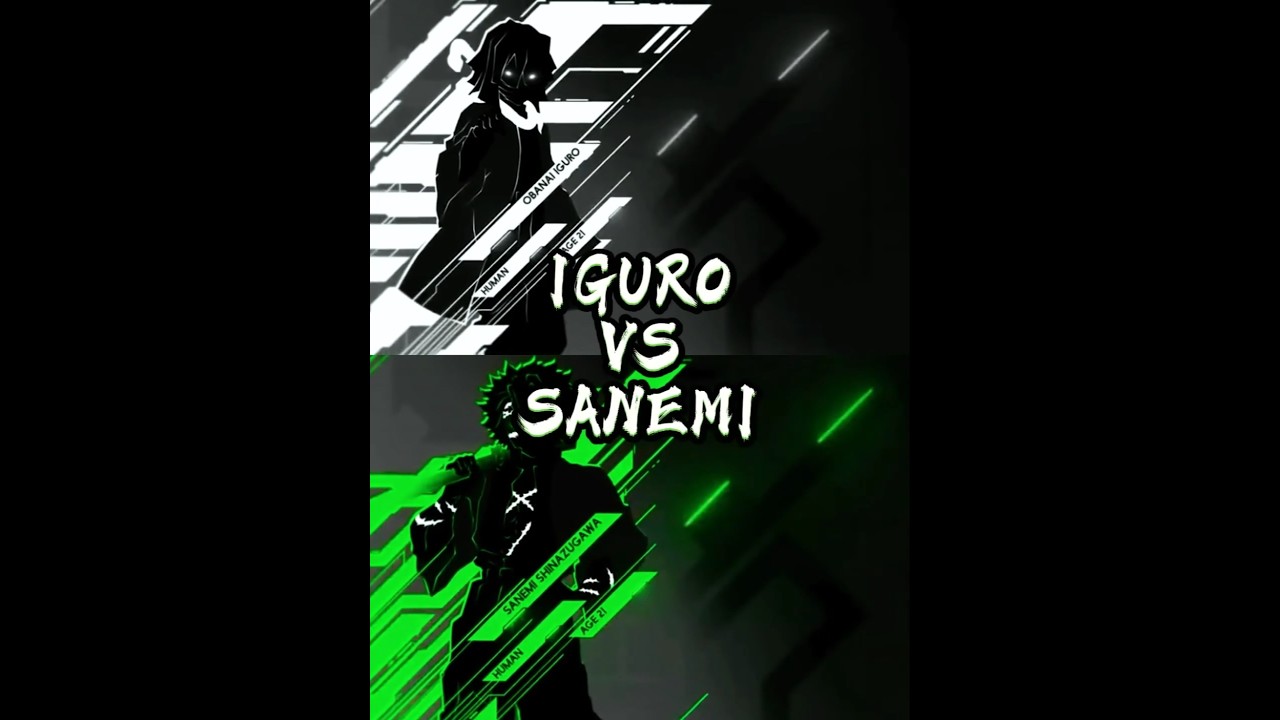 Iguro Obanai vs Sanemi
