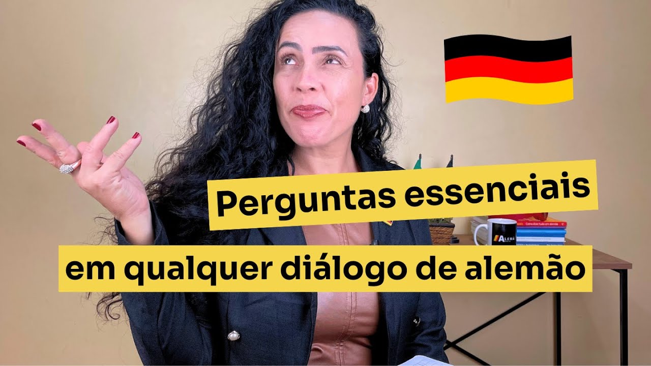 Perguntas em alemão que todo iniciante precisa saber 💡 🇩🇪
