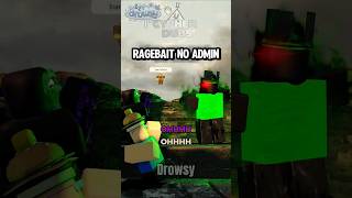 TESTANDO A PACIÊNCIA DO ADMIN... 💀🥑 | Forsaken (Credits:Drowsy) - #shorts #roblox #forsaken #fyp