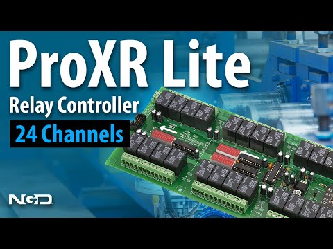 24-Channel Relay Controller with USB Modular Interface and Expansion Port