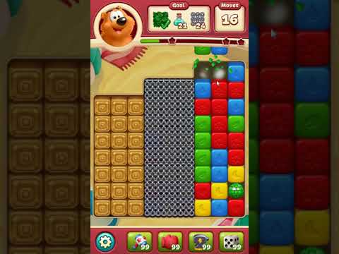 Toon Blast Level 3087 NO BOOSTERS - A S GAMING ✔️