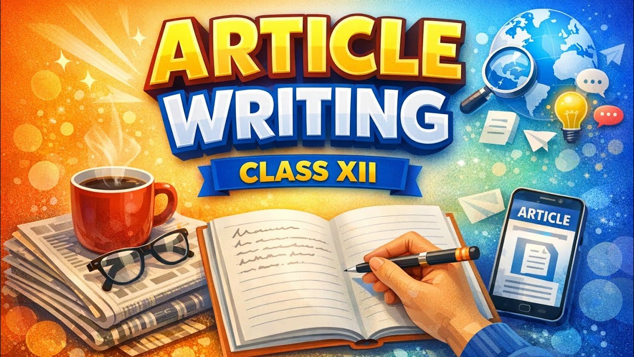 Article Writing Class 12 | Format, Tips & Example | Full Marks Strategy