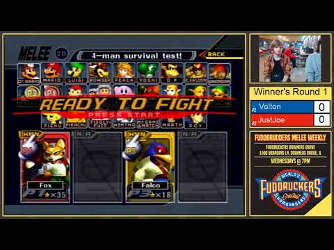 Fuddbrudders 15 - JustJoe (Falco) vs Volton (Fox) - WR4