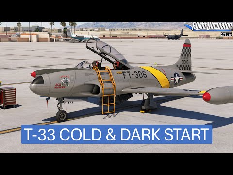 iniBuilds T-33 - Cold and Dark Start | MSFS 2020