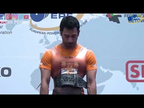 Lorenzo Haarloo - 5th Place 565kg Total - 66kg Class 2019 EPF Classic Open