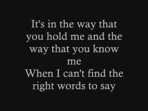 Clay Aiken- The Way lyrics