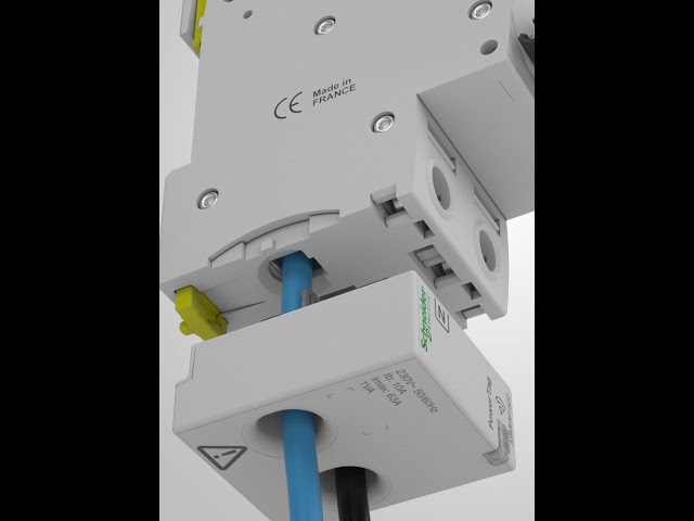 schneider electric Energiamittari acti 9 powertag 2p n vasemmalla