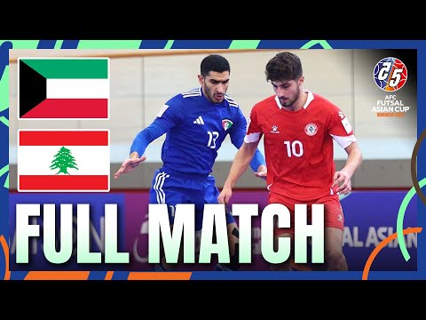 Kuwait vs Lebanon | Full Match | AFC Futsal Asian Cup™ 2026 – Group Stage