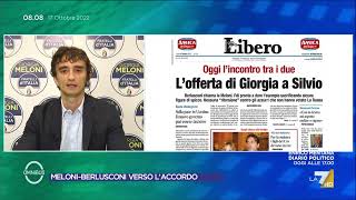 Meloni-Berlusconi, strappo ricucito Galeazzo Bignami: Non è come il 2008 con Fini. Oggi è ...
