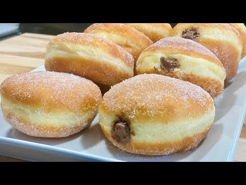 Tout simplement la MEILLEURE recette de beignets maison 🍩 Nutella/nature. Deli Cuisine