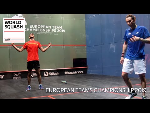 France v Spain - European Teams Squash Championship 2019 - Semi Final Highlights
