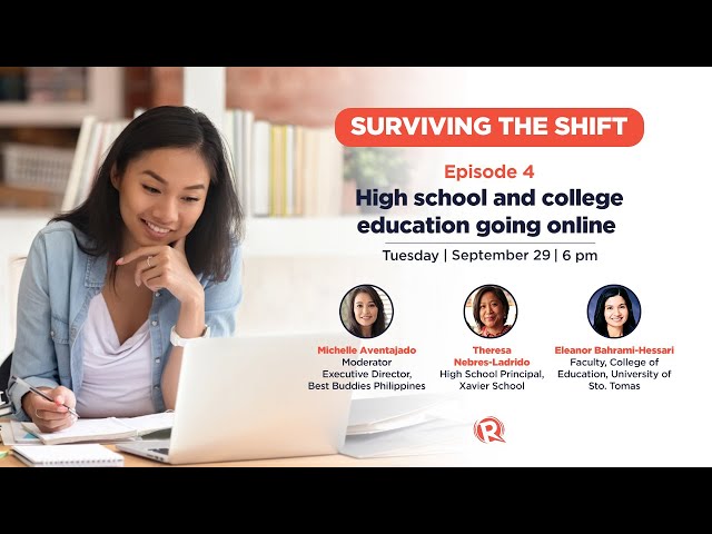 [WATCH] Surviving the Shift: High school and college education going online