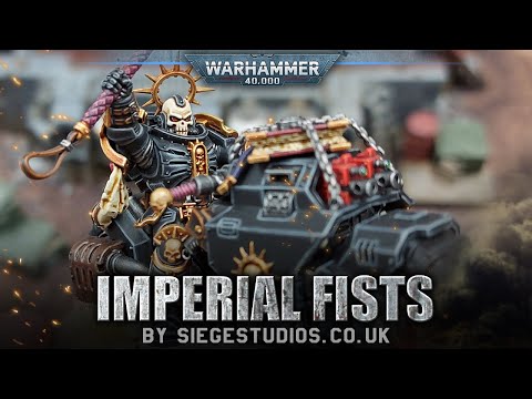 IMPERIAL FISTS REINFORCEMENTS! Showcase Video (Painting by Siege Studios) Warhammer 40K