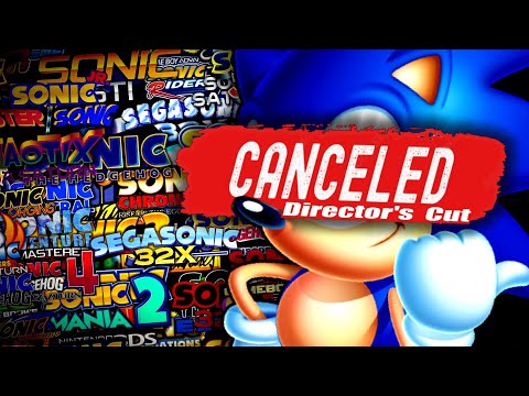 ALL CANCELED SONIC PROJECTS ( Directors Cut ) [ full deep dive ]