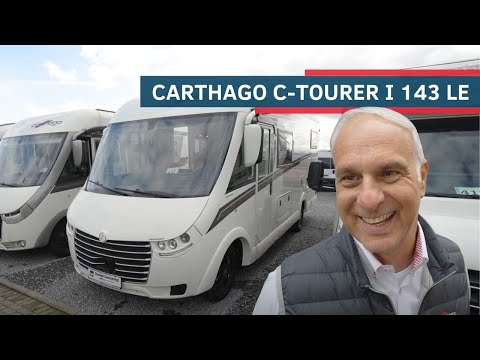 CARTHAGO c-tourer I 143 LE Mercedes-Benz Super-Lightweight 🤩 Mit German Television