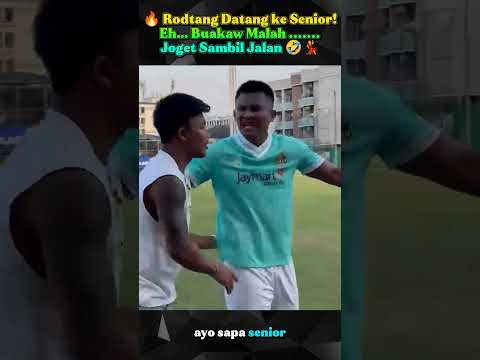 🔥 Rodtang Datang ke Senior!Eh… Buakaw Malah Joget Sambil Jalan 🤣💃...#buakaw #lucu #rodtang #saenchai