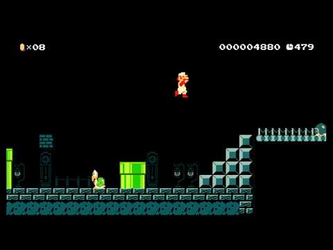 SMB New quest remix (3-1 & 3-2) by Nasetto BG - SUPER MARIO MAKER - NO COMMENTARY 1bf