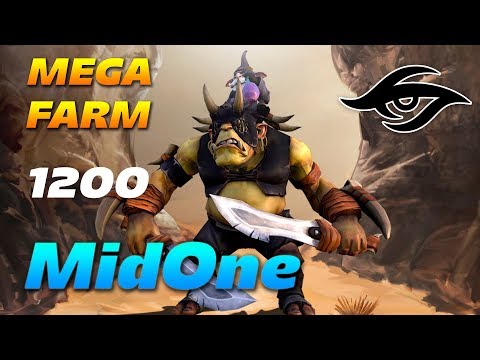 MidOne Alchemist 1200 GPM MEGA FARM | Dota 2 Pro Gameplay