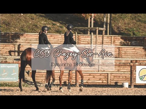 CSO CHAZEY - NOTRE PREMIER CONCOURS À L’EXTÉRIEUR