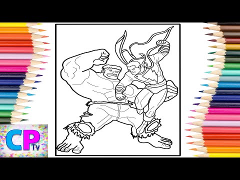 Hulk vs Shazam Coloring Pages/Marvel Coloring/Jim Yosef - Arrow/Jim Yosef - Eclipse [NCS Release]