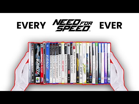 Unboxing Every Need for Speed Game Ever (2002-2023)