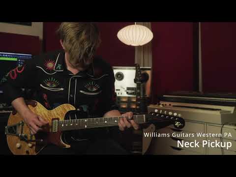 Williams Guitars USA Western PA 2023 - Vintage Yellow with Bigsby image 19