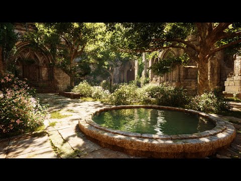 Quiet Wind Through the Abbey | Peaceful Medieval Music for Rest and Focus